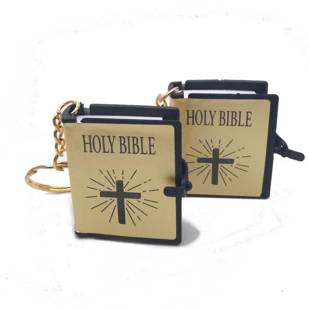 Mini English HOLY BIBLE Key Chains