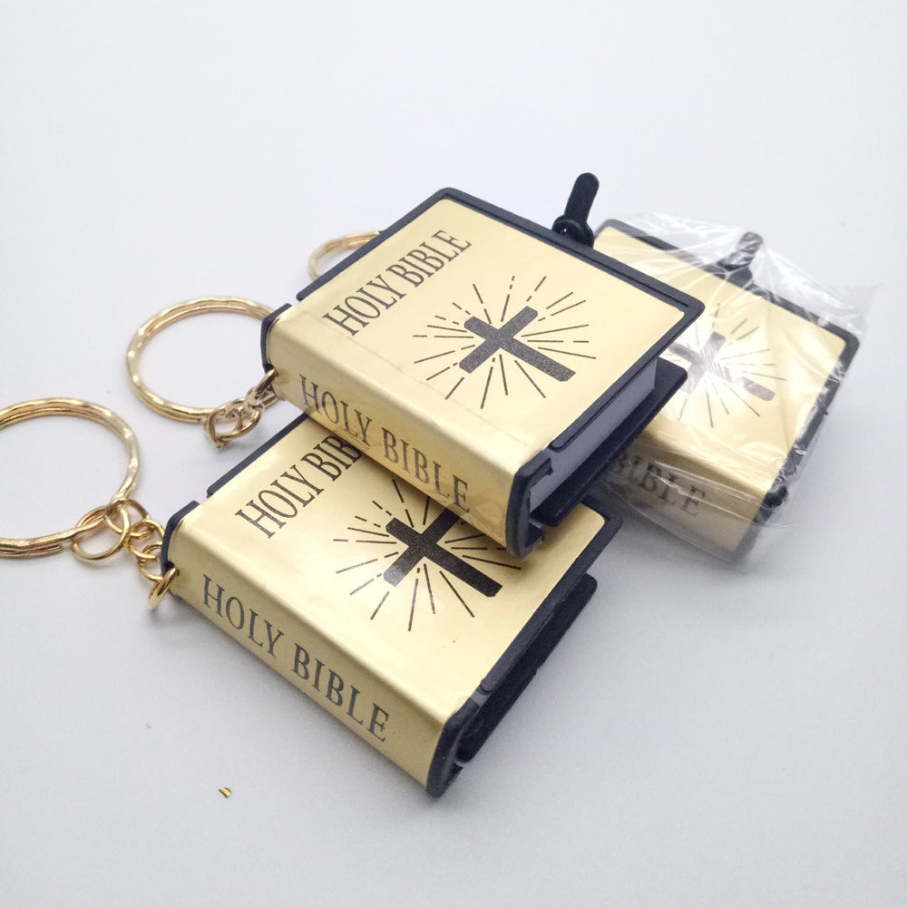 Mini English HOLY BIBLE Key Chains