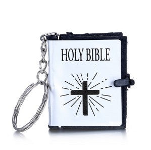Mini English HOLY BIBLE Key Chains