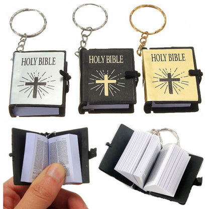 Mini English HOLY BIBLE Key Chains